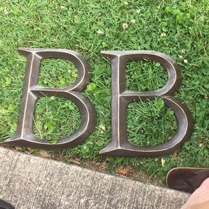 Home decor rustic letters